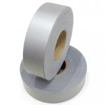 EN20471 ANSI107 High Retro Reflective Safety Tape High Visibility Silver Reflective Fabrics For Clothing for sale