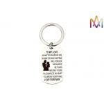 Multicolor Hypoallergenic SUS304 Custom Shaped Keychains