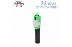 China Single Mode FTTH SC APC Optical Fiber Adapter supplier