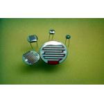 6.5mm 0.5M Ohm Metal CDS Photoconductive Cell LDR Photoresistor for sale