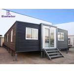 Portable Modular Double Wing Prefab Container House Foldable 20ft 40ft