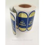 Custom Printing Hot Gold Stamp Label Sticker Paper Roll for sale