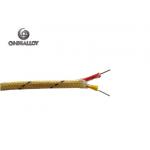 20AWG Type K NiCr/NiAl Bare Thermocouple Wire High Silica Insualated 800 Degree for sale