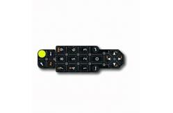 China Arabic Numeric Matrix Silicone Rubber Keyboard 3x4 Style supplier