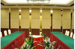 China Fabric Surface Sliding Partition Wall For Conference Room / Office Partition Dividers supplier