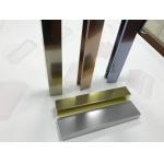 Polishing Surface Alloy 6463 Aluminium Shower Profiles Silver Gold And Champange