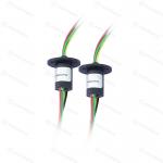 Transmit Ethernet Slip Ring Capsule 6 Circuits 2A Electrical Slip Rings for sale