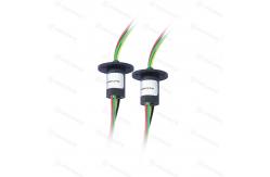 China Electrical Capsule Slip Rings 18 Circuits 2A Engineering Plastic Housing Material supplier