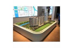 China Modern Mixed Architectural Scale Model Office Building Architectural Model 1:100 supplier