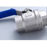 Size 1/4 Female Threads Brass Mini Ball Valve Nickel Plated Forged for sale