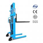 Hydraulic Reach Manual Pallet Stacker 2 Ton Temperature Resistant