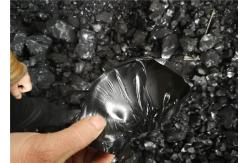 China Black Carbon Coal Tar Pitch 58% Coking Value For Prebaked Anode Cells supplier