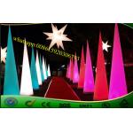 inflatable LED ivory tusk arch