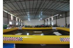 China Waterproof Large Inflatable Lounge Pool , Backyard Inflatable Pool 10 X 8m supplier