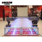 1.22*1.22m Acrylic Wedding Swimming Pool Transparent Stage Platform for sale