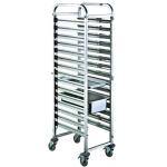 Mobile Commercial Hotel Equipment Bakery Tray Rack Trolley Stainless Steel Food Trolley