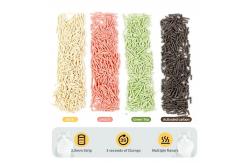 China High Absorption Kitty Litter Sand Biodegradable Flushable Clumping Cat Litter supplier
