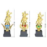 Gold Plated Plastic Trophy Cup For Olympic Games Dancing Winners