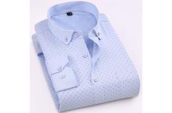China Personalization Custom Fit Dress Shirts Low Temperature Ironing Anti Shrink supplier