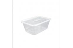 China Disposable PP Plastic Take Away Box Microwavable With Lid supplier