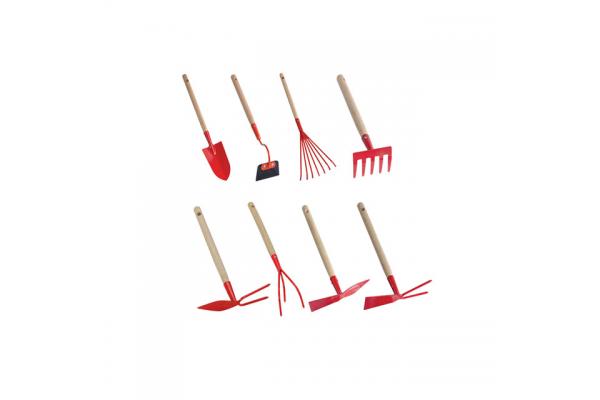 8pcs Small Hand/Garden Tools Set with Same as Sample Carbon Steel Wooden Handle
