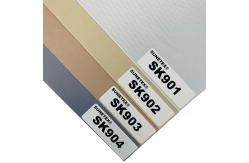 China Polyester Fabric For Zebra Blinds Zebra Shade Blinds Manual Roller Zebra Curtain supplier