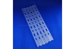 China Transparent Quartz Glass Plate With Hole Semiconductor Laser Drilling 100mm supplier
