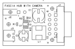 China ATM Spare Parts NCR  445-0711787 FASCIA HUB WITH CAMERA (BOARD ASSEMBLY) supplier