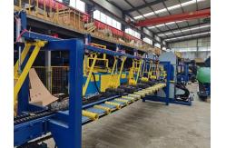 China Automatic Vertical Twin Head Bandsaw Sawmill Line Wood Saw Machine supplier