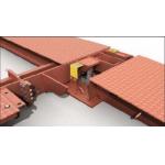 120T Mobile Portable Weighbridge Load Scales For Trucks U Beam Girders