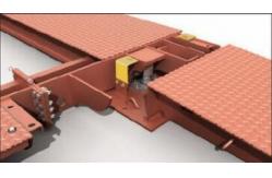 China 120T Mobile Portable Weighbridge Load Scales For Trucks U Beam Girders supplier