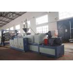 PVC Sheet Coperion Conical Twin Screw Extruders Co Rotating For Imitation Jade PVC for sale