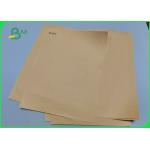 Strong quality 90gsm Semi Extensible brown Kraft paper rolls for Cement bags for sale