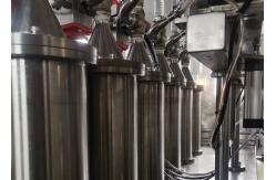 China Monoblock Viscous Liquid Filling Machine SUS304 Glass Bottle Shampoo Filling Machine supplier