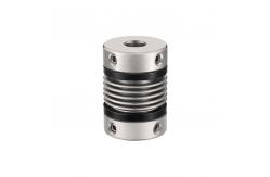 China 20D High Torque Shaft Flexible Bellows Coupling M4 M5 Zero Backlash supplier