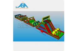 China Bespoke Inflatable 5k Obstacles Challenging Run Race For Theme Park supplier