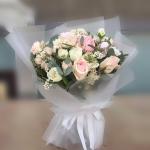Semitransparent OPP 60cmX20m Florist Wrapping Paper Roll Film For Decoration for sale