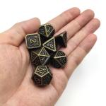 Durable Dnd Dice Set Polyhedral Nontoxic Miniature Sturdy Neat Sharp Edges for sale