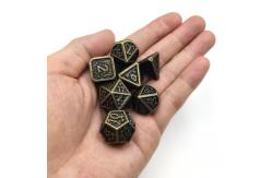 China Durable Dnd Dice Set Polyhedral Nontoxic Miniature Sturdy Neat Sharp Edges supplier