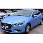 Metallic Blue Fog Matte Car Vinyl Wrap Film Durable Non Fading for sale