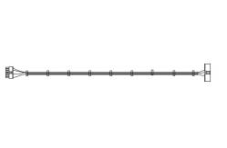 China ATM Spare Parts NCR  445-0759871 HARNESS MIDIMISC TO RIO supplier