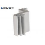 Anodized Surface PV MID Clamp / Rail For Solar Panel Roof Mounting Systems for sale