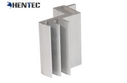 China Anodized Surface PV MID Clamp / Rail For Solar Panel Roof Mounting Systems supplier