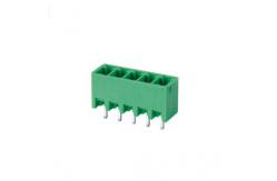 China Straight Pin Female Pluggable Terminal Blocks HQ15EDGVC 3.5mm 3.81mm supplier