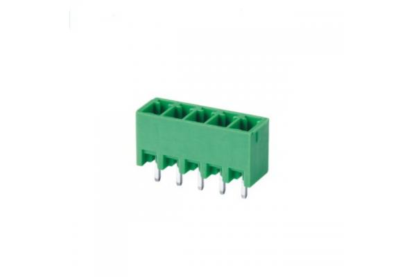 Straight Pin Female Pluggable Terminal Blocks HQ15EDGVC 3.5mm 3.81mm