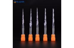 China Custom Size Tungsten Carbide Taper End Mill CNC Engraving Tools supplier