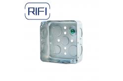 China 4x4 Square Electrical Junction Conduit Switch Outlet Pre-Galvanized Metal Box supplier