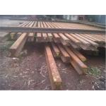 Super Durability Crane Rail Sections , Low Height Crane Railway Track Section for sale
