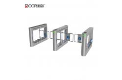 China Self Designed Security Swing Barrier Gate With Facial Recognition IC Card QR Code supplier