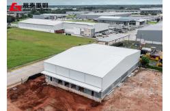 China Custom Steel Prefabricated Building Structure Lightweight Metal Frame Building Construction supplier